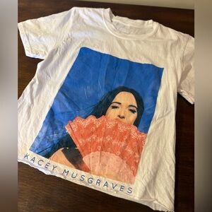 Kacey Musgraces Graphic Concert T-Shirt Cropped size M